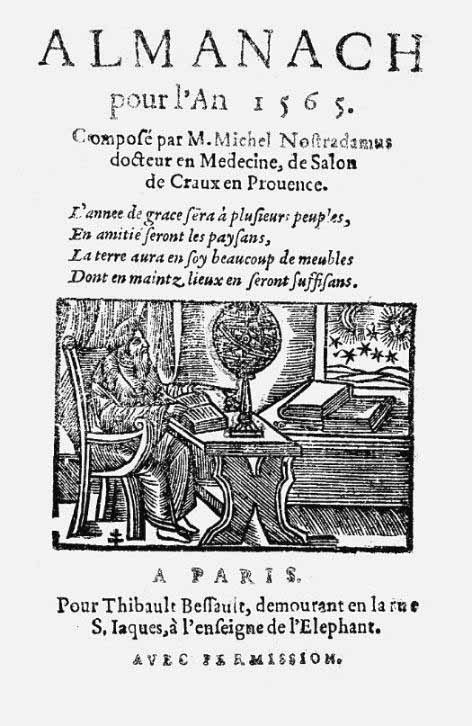 Pseudo-Nostradamus, Almanach Pour l'An 1565, Thibault Bessault